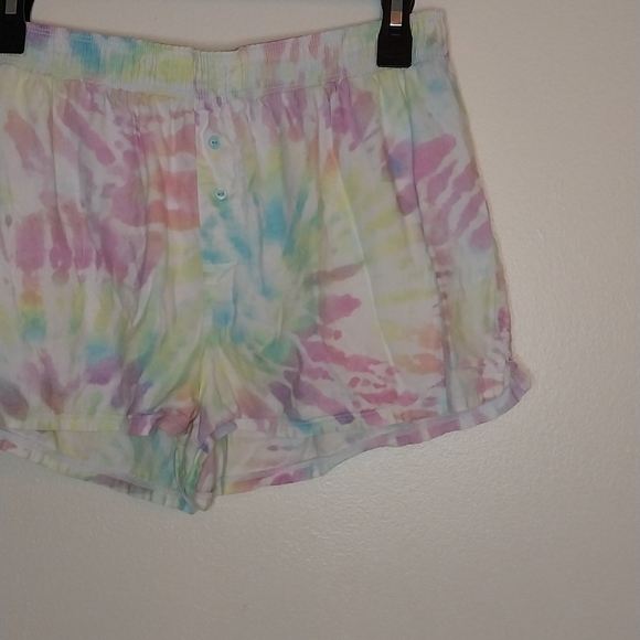 PINK VS Victoria's Secret tie dye pajama pj shorts size small - Picture 6 of 9